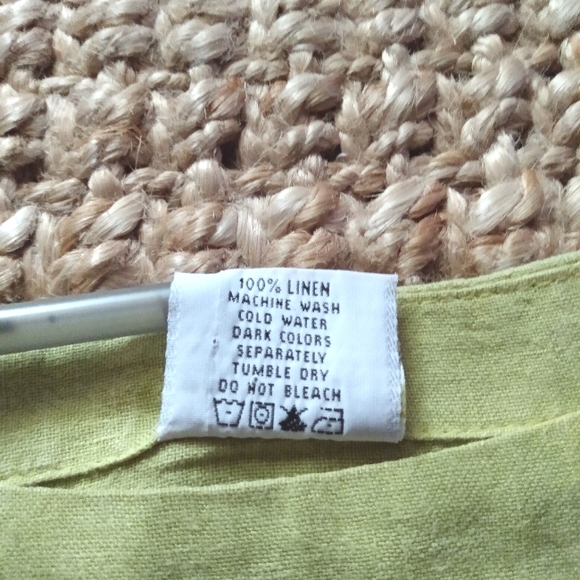 Lagenlook Click by Color Me Cotton Linen Top - Picture 6 of 7